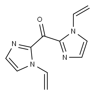 Bis(1-vinyl-1H-imidazol-2-yl)methaneone Structure
