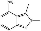 2H-Indazol-4-amine, 2,3-dimethyl- Structure