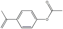4-(prop-1-en-2-yl)phenyl acetate Structure
