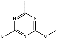 2-Chloro-4-methyl-6-methoxy-1,3,5-triazine Structure