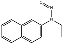 2-Naphthalenamine, N-ethyl-N-nitroso- Structure
