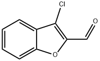 3-chloro-1-benzofuran-2-carbaldehyde Structure