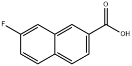 7-fluoro-2-naphthoic acid Structure