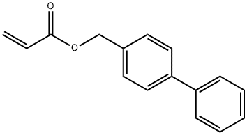 4-Biphenylylmethyl acrylate Structure