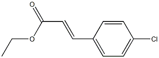 Ethyl p-chlorocinnamate Structure
