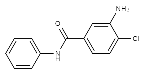 N-Phenyl-4-chloro-3-aminobenzamide Structure