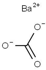 Barium carbonate powder Structure