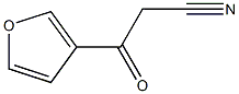 3-Furoylacetonitrile Structure