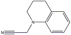 3,4-dihydroquinolin-1(2H)-ylacetonitrile Structure
