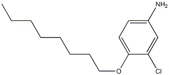 3-chloro-4-(octyloxy)aniline Structure