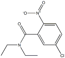 5-chloro-N,N-diethyl-2-nitrobenzamide Structure
