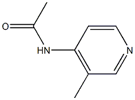 4-acetamido-3-picoline Structure