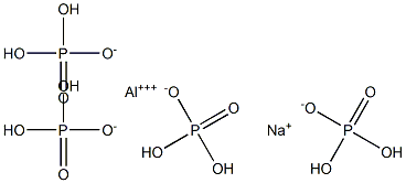 sodium aluminium phosphate,basic,for food Structure