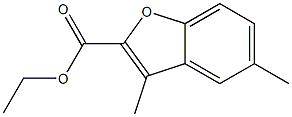 Ethyl 3,5-dimethylbenzofuran-2-carboxylate ,95% Structure