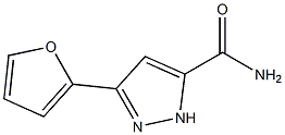 3-(Furan-2-yl)-1H-pyrazole-5-carboxamide ,97% Structure