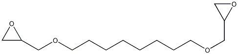 1,8-Bis(glycidyloxy)octane Structure