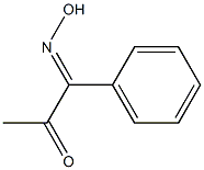 1-Phenyl-1,2-propanedione 1-oxime Structure