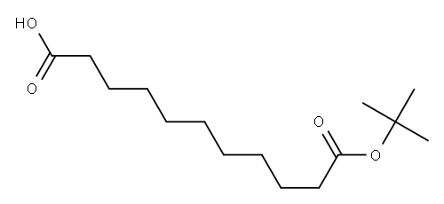 Undecanedioic acid mono-t-butyl ester Structure