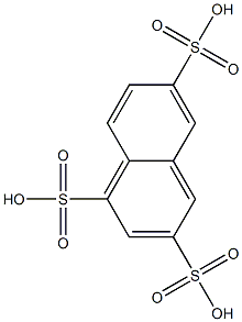 1,3,6-Naphthalenetrisulfonic acid Structure