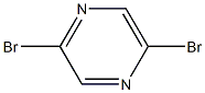 3,6-Dibromopyrazine Structure