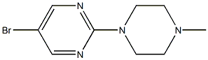 5-BROMO-2-(4-METHYLPIPERAZIN-1-YL)PYRIMIDINE, 95+% Structure