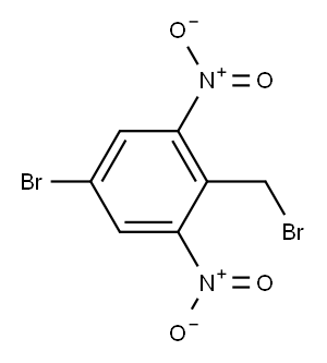 4-BROMO-2,6-DINITRO-BROMOMETHYLBENZENE Structure