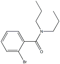 2-bromo-N,N-dipropylbenzamide Structure
