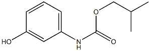 2-methylpropyl N-(3-hydroxyphenyl)carbamate Structure