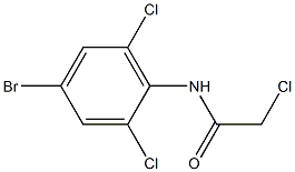 N-(4-bromo-2,6-dichlorophenyl)-2-chloroacetamide Structure