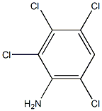 2,3,4,6-Tetrachloroaniline Structure