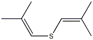 Isobutenyl sulfide Structure