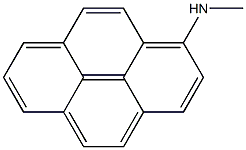 N-METHYL-1-AMINOPYRENE Structure