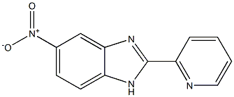 5-NITRO-2(2-PYRIDYL)BENZIMIDAZOLE Structure