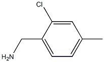 2-CHLORO-4-METHYLBENZYLAMINE Structure