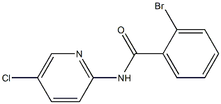 2-bromo-N-(5-chloropyridin-2-yl)benzamide Structure
