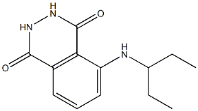 5-(pentan-3-ylamino)-1,2,3,4-tetrahydrophthalazine-1,4-dione Structure