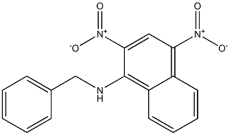 1-(Benzylamino)-2,4-dinitronaphthalene Structure