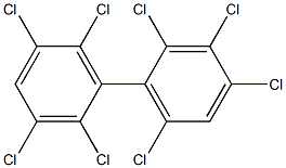 2.2'.3.3'.4.5'.6.6'-OCTACHLOROBIPHENYL SOLUTION 100UG/ML IN HEXANE 2ML Structure