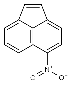 Acenaphthylene, 5-nitro- Structure