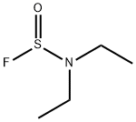 Amidosulfurous fluoride, N,N-diethyl- Structure