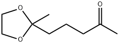 2-Pentanone, 5-(2-methyl-1,3-dioxolan-2-yl)- Structure