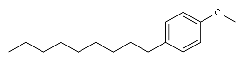 Benzene, 1-methoxy-4-nonyl- Structure