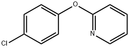Pyridine, 2-(4-chlorophenoxy)- Structure