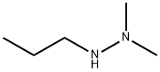 Hydrazine, 1,1-dimethyl-2-propyl- Structure