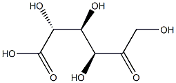 5-Keto-D-gluconic acid Structure
