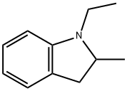 1H-Indole, 1-ethyl-2,3-dihydro-2-methyl- Structure