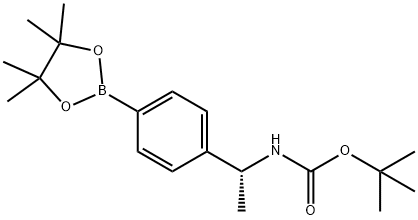 (R)-tert-butyl 1-(4-(4,4,5,5-tetramethyl-1,3,2-dioxaborolan- Structure