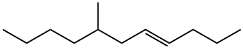 4-Undecene, 7-methyl-, (E)- (9CI) Structure