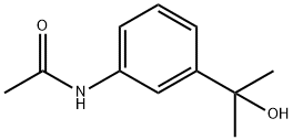 Acetamide, N-[3-(1-hydroxy-1-methylethyl)phenyl]- Structure