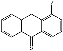 9(10H)-Anthracenone, 4-bromo- Structure